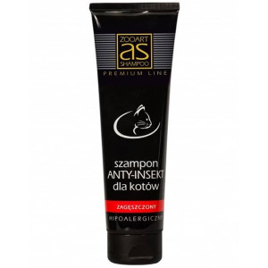 AS SHAMPOO CAT ANTI INSECT PREMIUM šampūns kaķiem pretparazītu 300ml